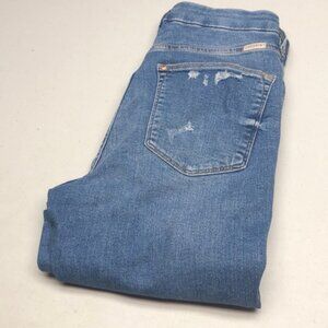 DISTRESS & DENIM  HIGH-WAIST ANKLE SUPER SKINNY JEANS  6/28x29 ⭐